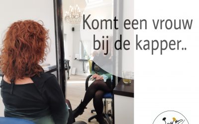 Komt een vrouw bij de kapper..